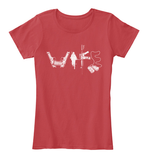 Wifw Classic Red T-Shirt Front
