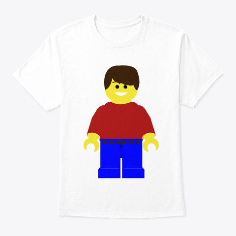 Lego Figure Red Shirt