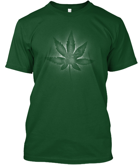 Molecules Of Marijuana Shirt