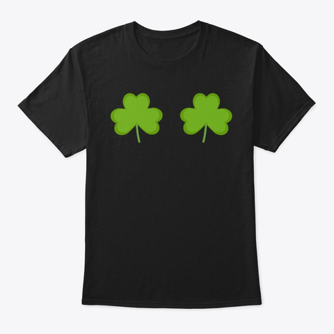 Irish Tee Black T-Shirt Front
