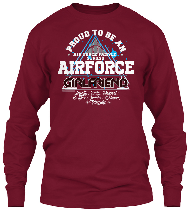 Air Force Girlfriend Funny Gift Shirt Unisex Tshirt