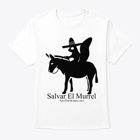 Salvar El Murrel White T-Shirt Front