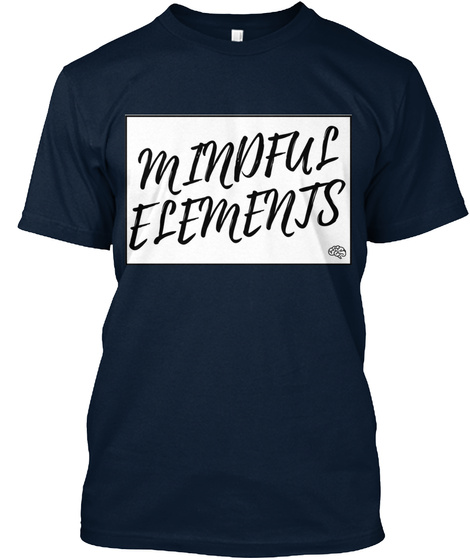 Mindful Elements New Navy T-Shirt Front