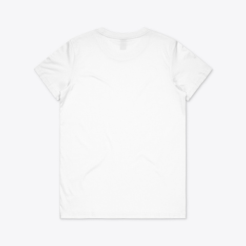 Double Tap White T-Shirt Back