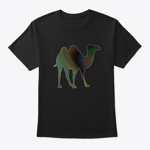 Camel 380 Black T-Shirt Front