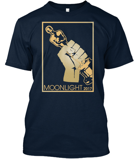 Moonlight 2017 New Navy T-Shirt Front