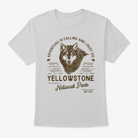 Yellowstone National Park Wolf