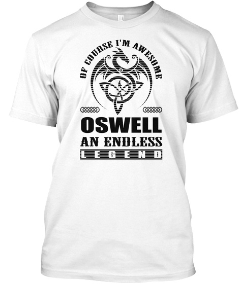 OSWELL white black men Shirt Unisex Tshirt