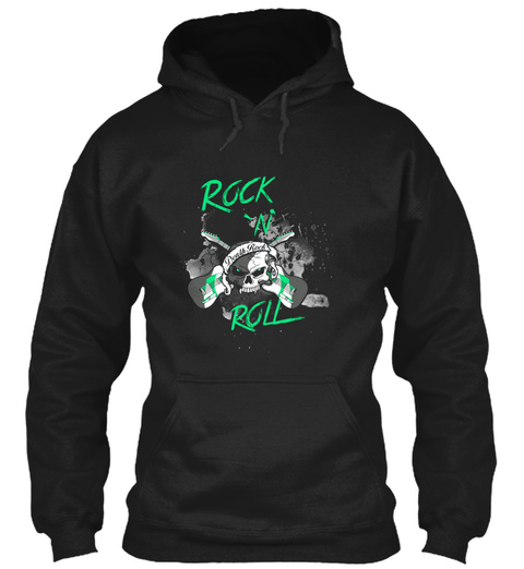 Rock 'n Roll Death Rock Black T-Shirt Front