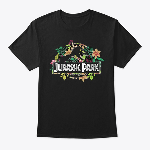 Jurassic Park Floral Tropical Fossil Log