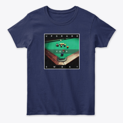 Pov Pool: Upgrade Your Sweat Navy T-Shirt Front