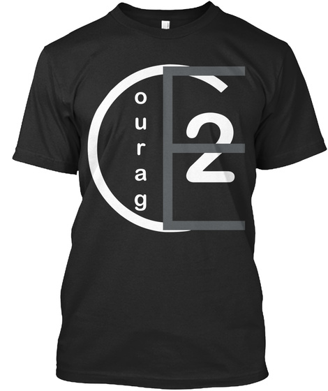 Courage 2 Black T-Shirt Front