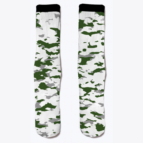 Military Camouflage   Alpine I Standard Camiseta Front