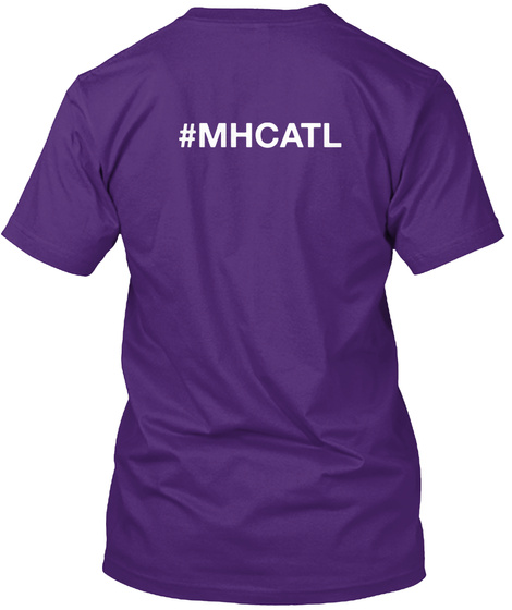 #Mhcatl Purple T-Shirt Back