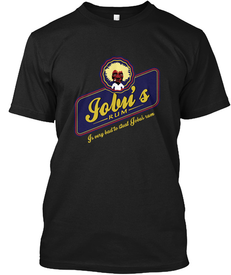 Jobu's Rum T Shirt Black T-Shirt Front