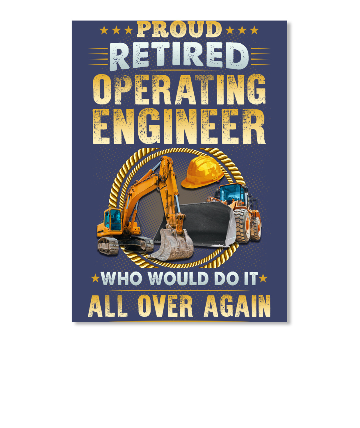 Details about   Custom-made Operating Engineer New Year Special Sometimes My Sticker Portrait 