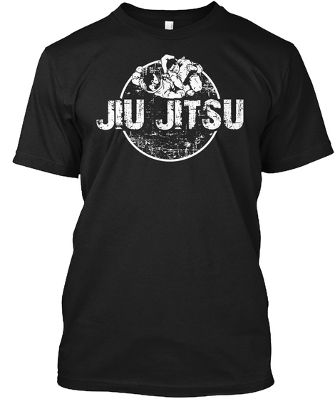 Jiu Jitsu Black T-Shirt Front