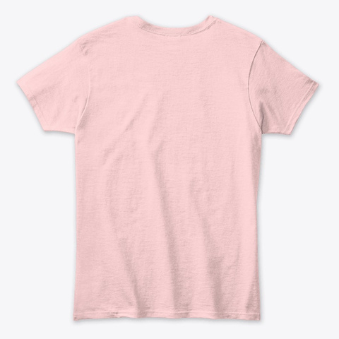 Blanche Devereaux Eat Dirt Die Trash Light Pink T-Shirt Back
