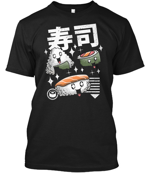 Kawaii Sushi Funny Trending T-shirt