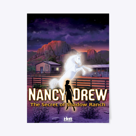 Nancy Drew: Secret Of Shadow Ranch Standard T-Shirt Front
