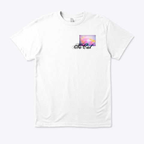 So Cal White T-Shirt Front