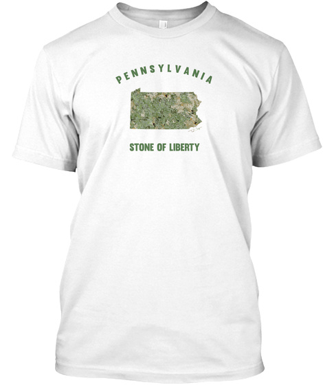 Pa Pennsylvania Stone Of Liberty 420 Tee