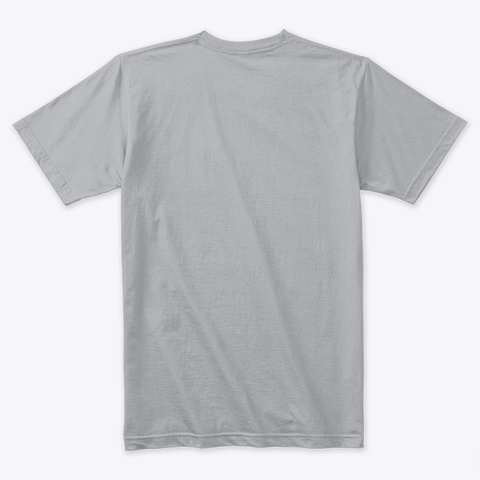 Vitruvian Starman 🚀 #Sfsf Heather Grey T-Shirt Back