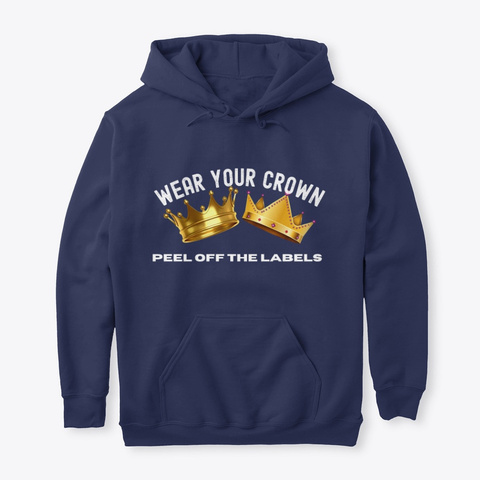 Where Your Crown Navy T-Shirt Front