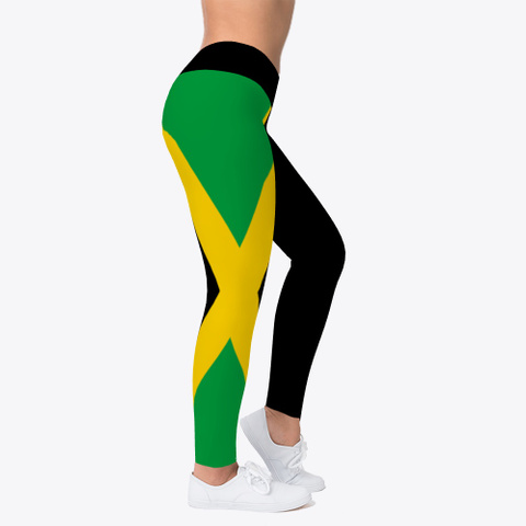 Official Jamaica Leggings Black Kaos Right