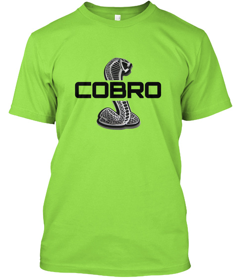 Cobro Lime T-Shirt Front