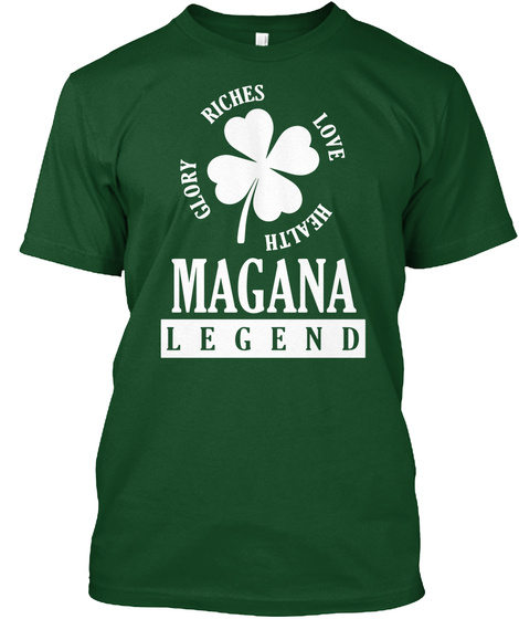 Kiss Me Magana Legend Deep Forest T-Shirt Front