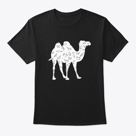 Camel 114 Black T-Shirt Front