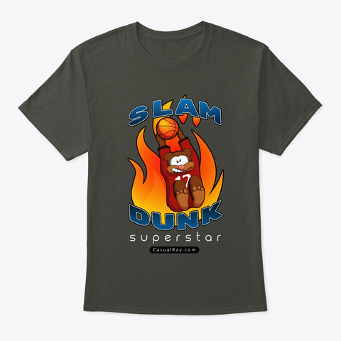 Slam Dunk Superstar Smoke Gray T-Shirt Front