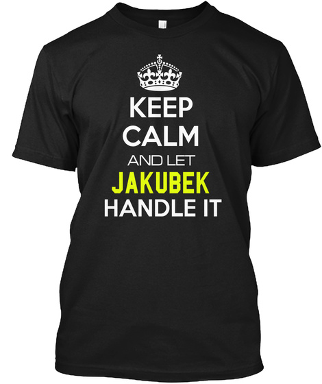 JAKUBEK MAN shirt Unisex Tshirt