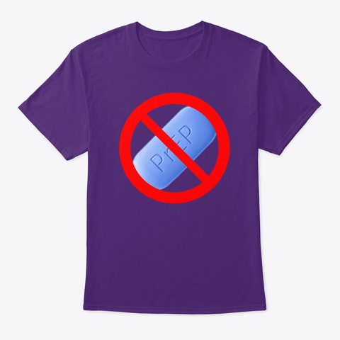 Say No To Pr Ep Purple T-Shirt Front