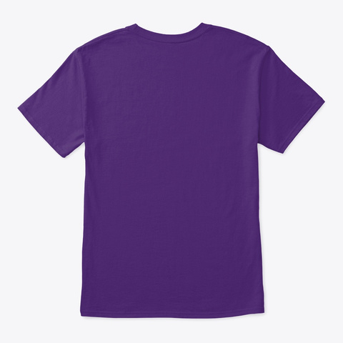 Edmond Does It Better Purple T-Shirt Back