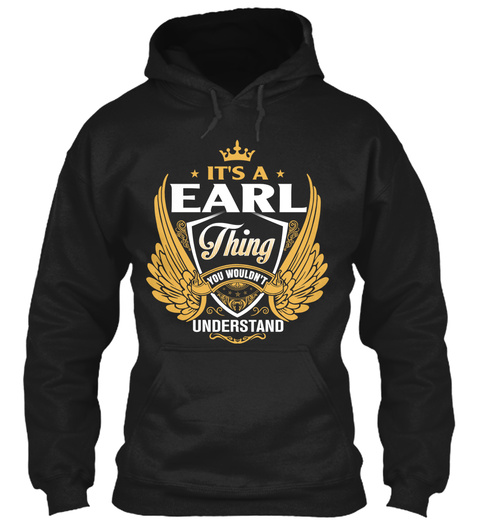 It's Aearl Thing You Wouldn't Understand Black Camiseta Front