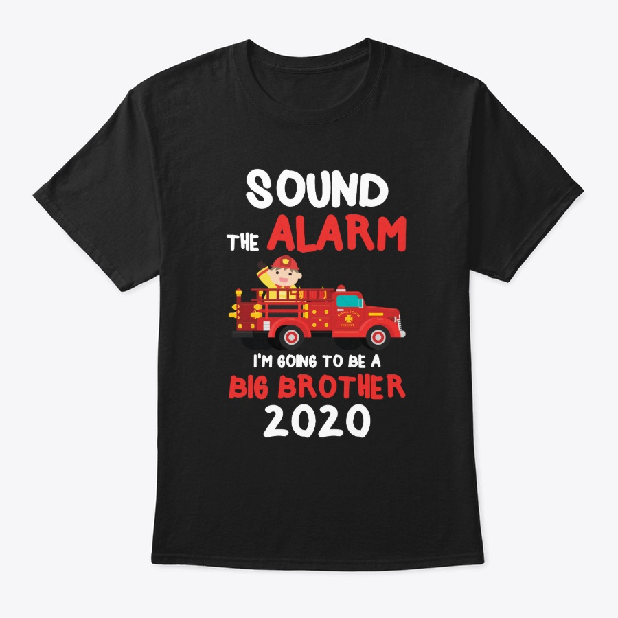 Im Going To Be A Big Brother Firetruck Unisex Tshirt