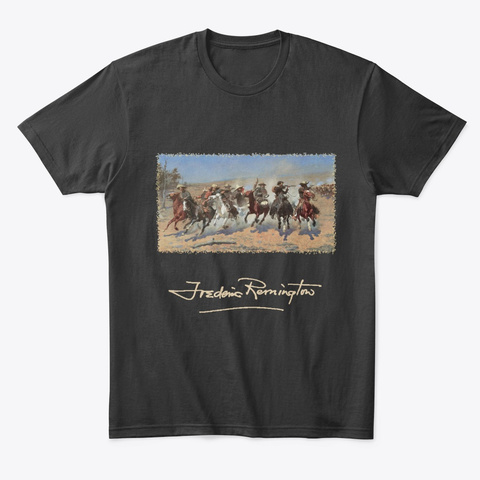 Frederic Remington 2019 Shirt  Black T-Shirt Front