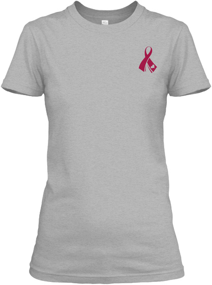 Believe &Amp; Hope For A Cure Brain Aneurysm Sport Grey T-Shirt Front