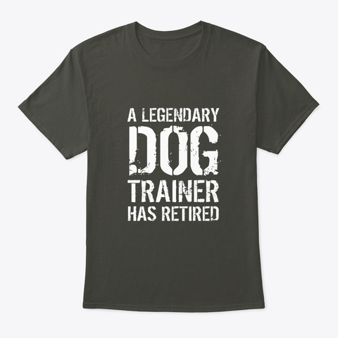 Retired Dog Trainer Retirement Gift Idea