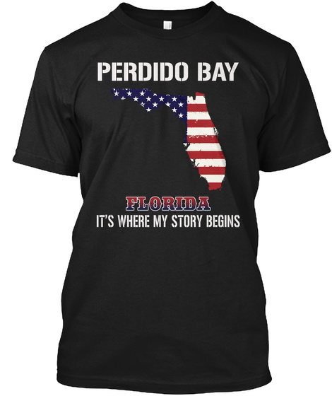 Perdido Bay FL - Story Begins Unisex Tshirt