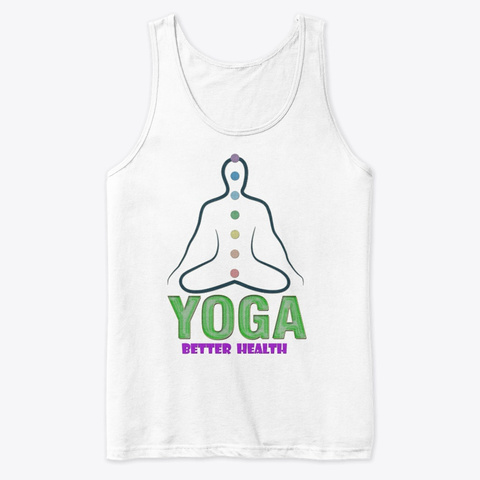 Yoga T Shirt White T-Shirt Front