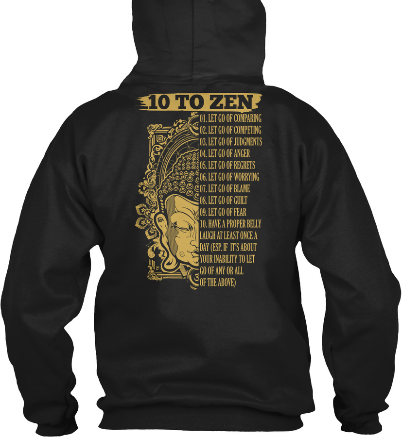 zen meditation buddha 10 To Zen Unisex Tshirt