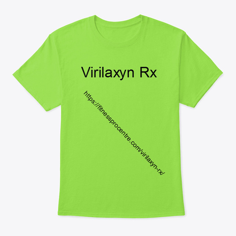 Virilaxyn Rx Lime T-Shirt Front