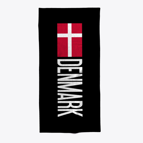 The Flag Of Denmark Standard T-Shirt Front