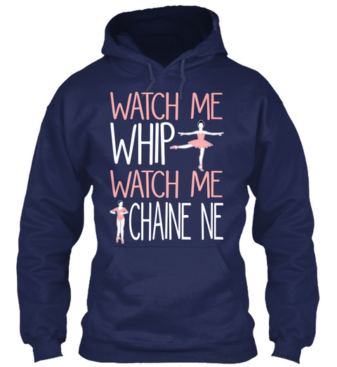 Watch Me Whip Watch Me Chaine Ne Navy T-Shirt Front