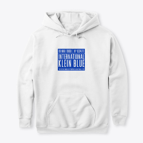 International Klein Blue White T-Shirt Front
