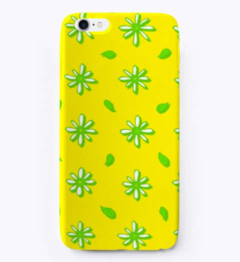 Phone Cases Of Yellow Floral Standard T-Shirt Front