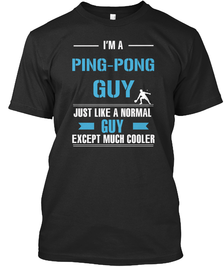 Cool ping pong guy Unisex Tshirt